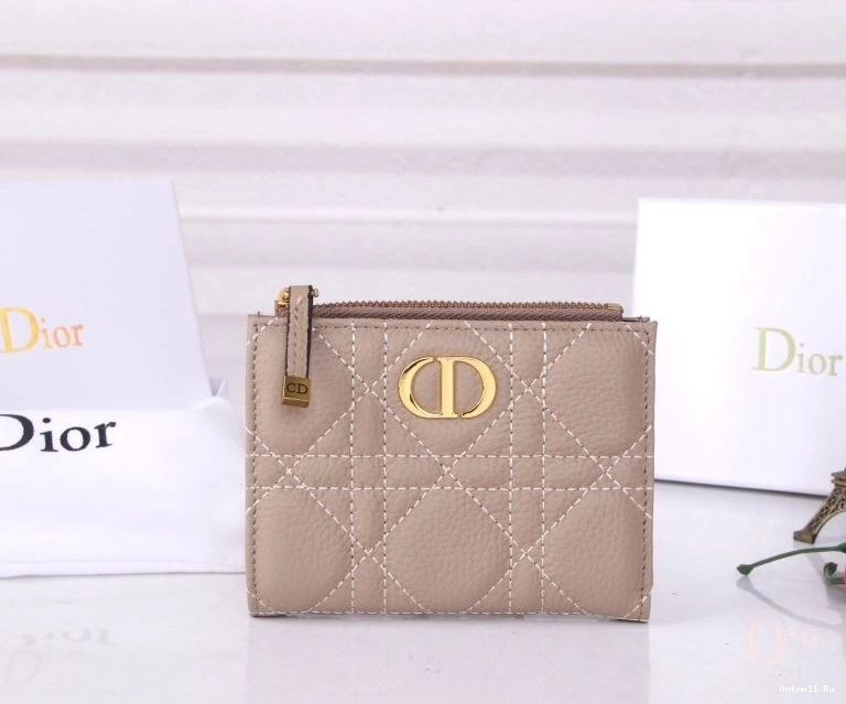 88246 Purse ZipUp Wallets Dior Christian 0726